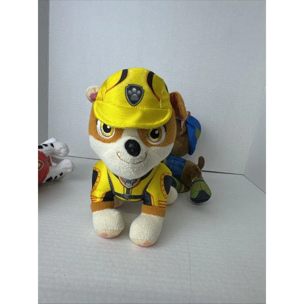 Paw Patrol Plush‎ TY Marshall Chase Rubble Lot Of 4